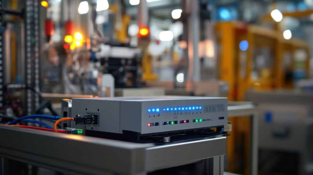 SPS-Steuerung in einer automatisierten Produktionsanlage