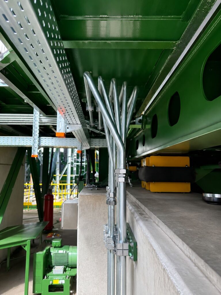 Hydraulische Verrohrung Recyclinganlage in Salzgittern