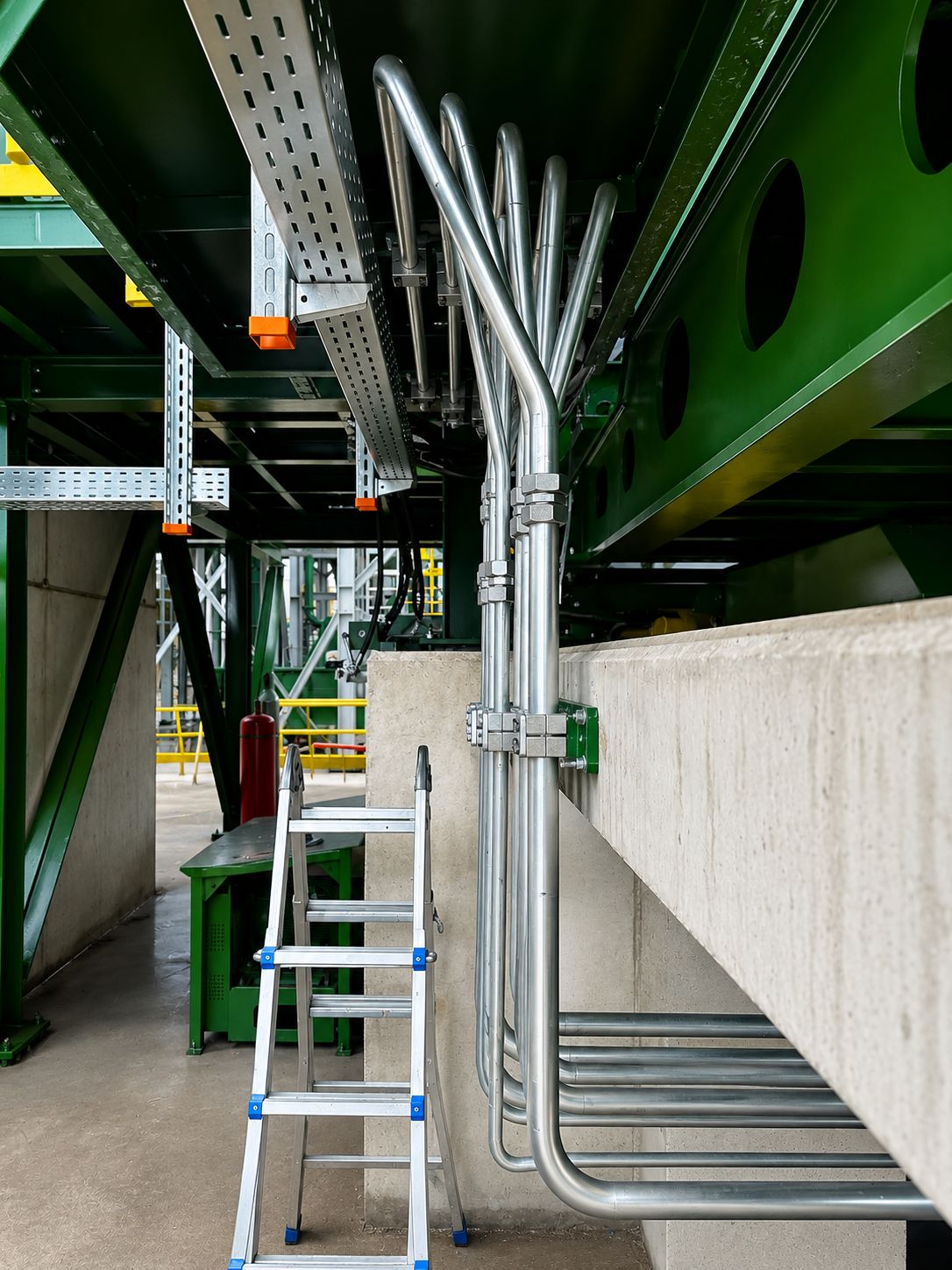 Hydraulische Verrohrung für eine Recyclinganlage in Salzgitter