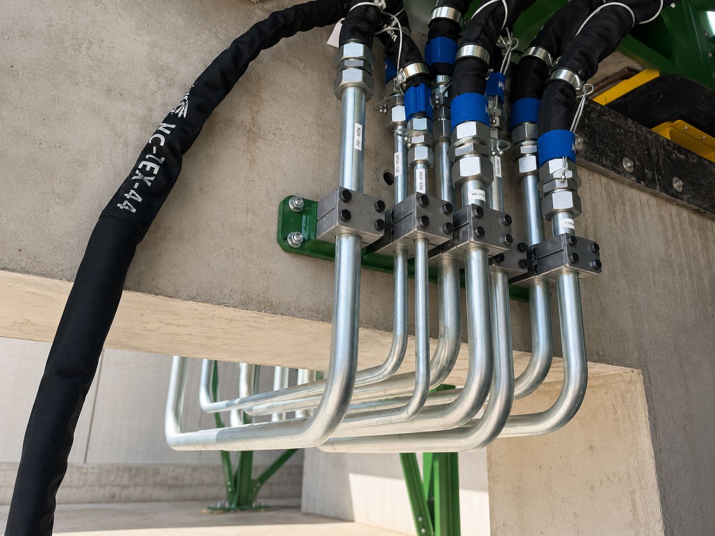 Hydraulische Verrohrung für eine Recyclinganlage in Salzgitter